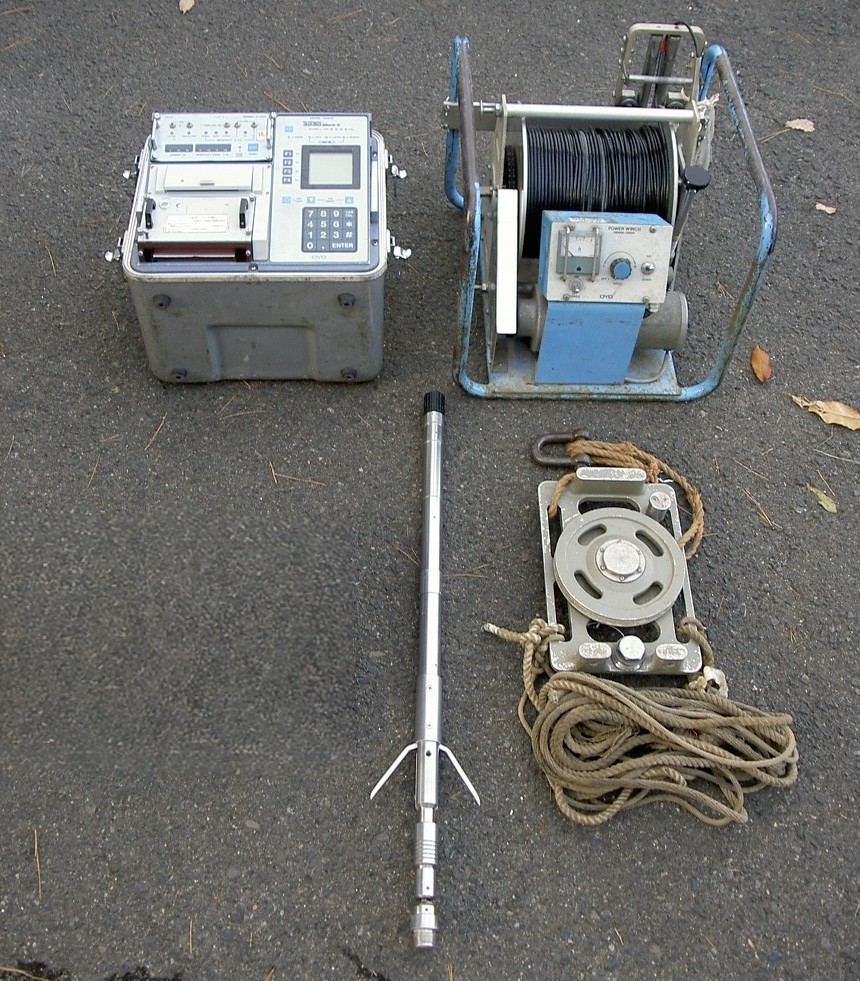 キャリパー検層の画像