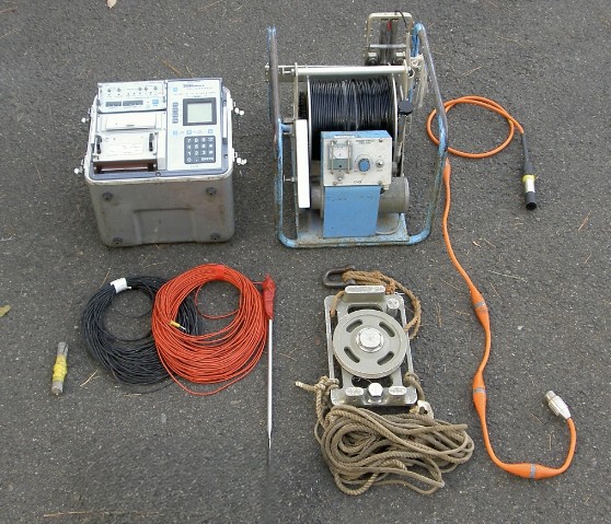 電気検層の画像