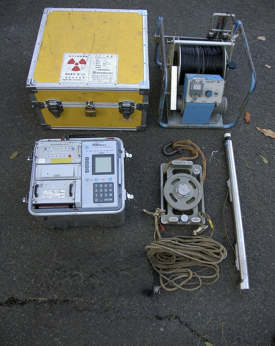 密度検層の画像